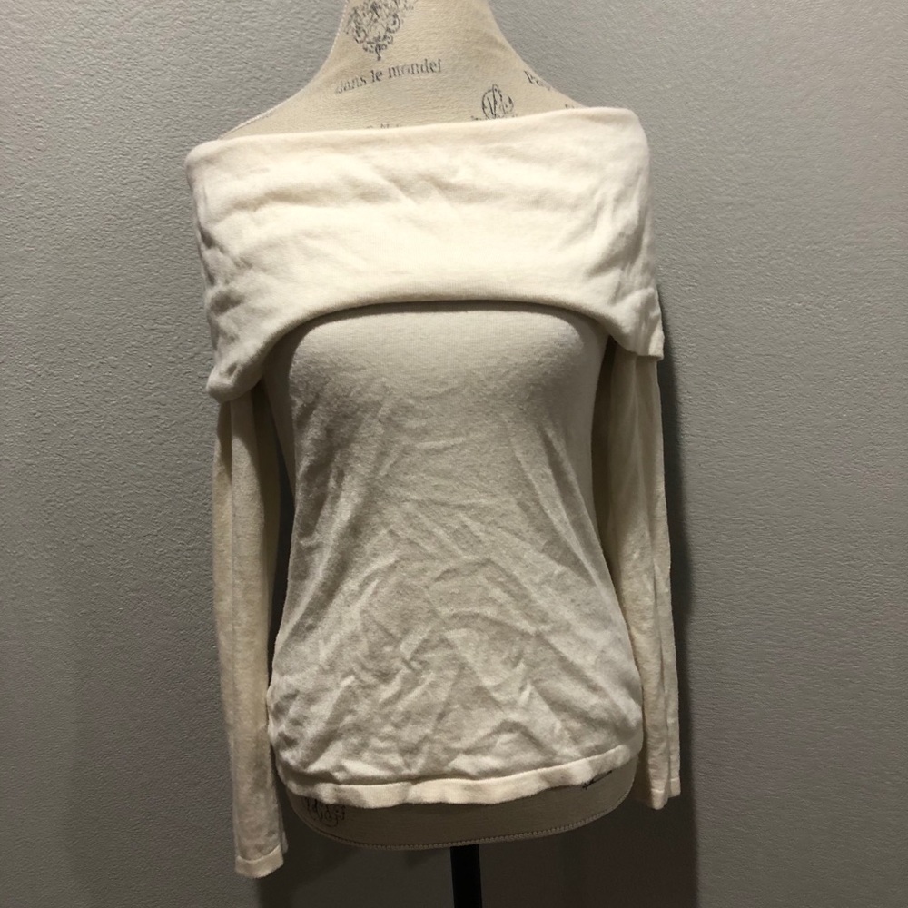 Ann Taylor Off the Shoulder Sweater